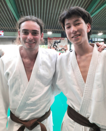Adrian et Luc au tournoi des grades de Limoges