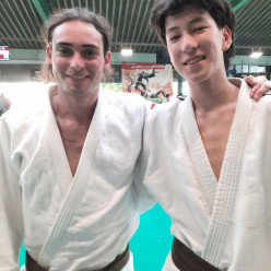 Adrian et Luc au tournoi des grades de Limoges
